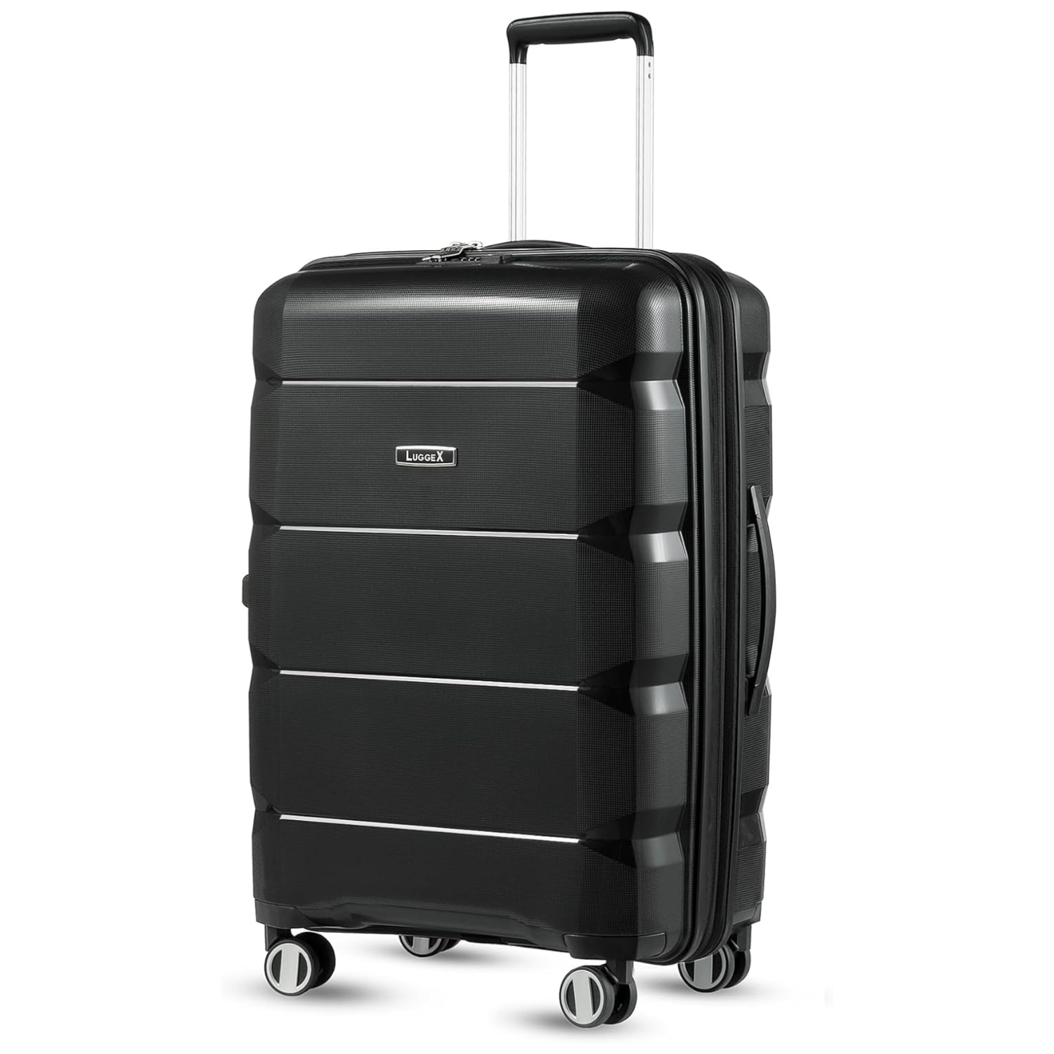 LUGGEX Lightweight Carry-On | Expandable Luggage with Spinner Wheels (24 Inch)