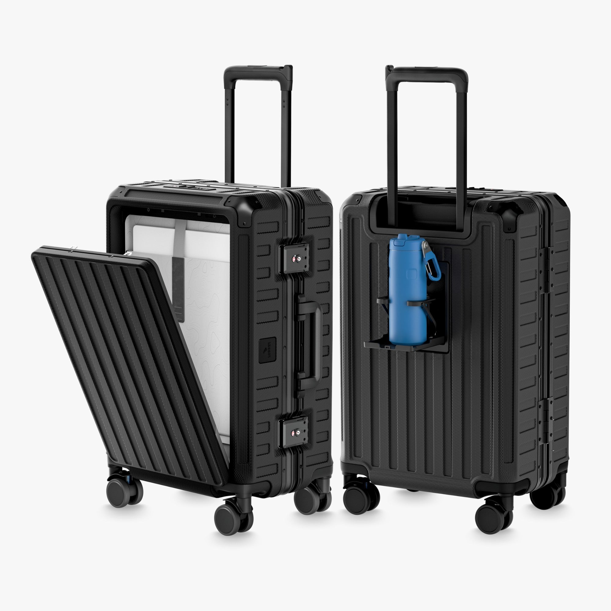 LUGGEX ZX All-in-One Bigger Carry-On with Laptop Pocket