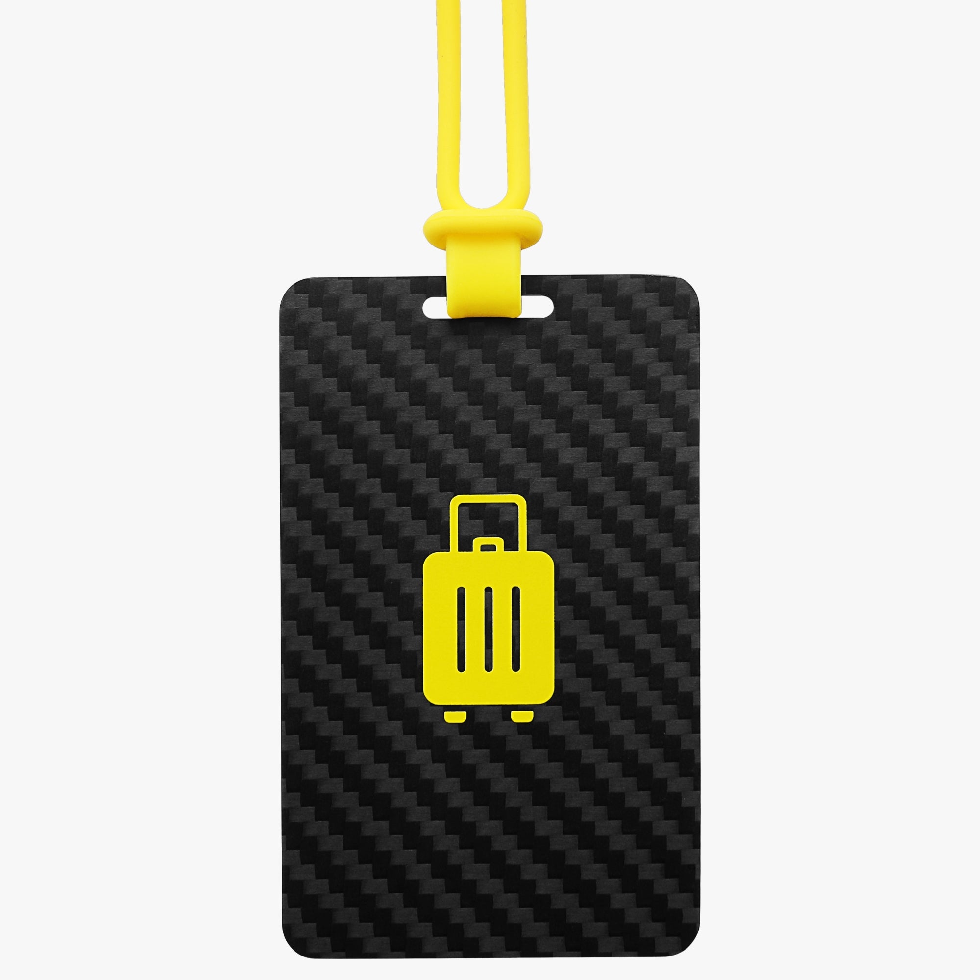 Luggex Carbon Fiber Luggage Tag for Suitcases -(1 Pack) Accessories Accessories-1
