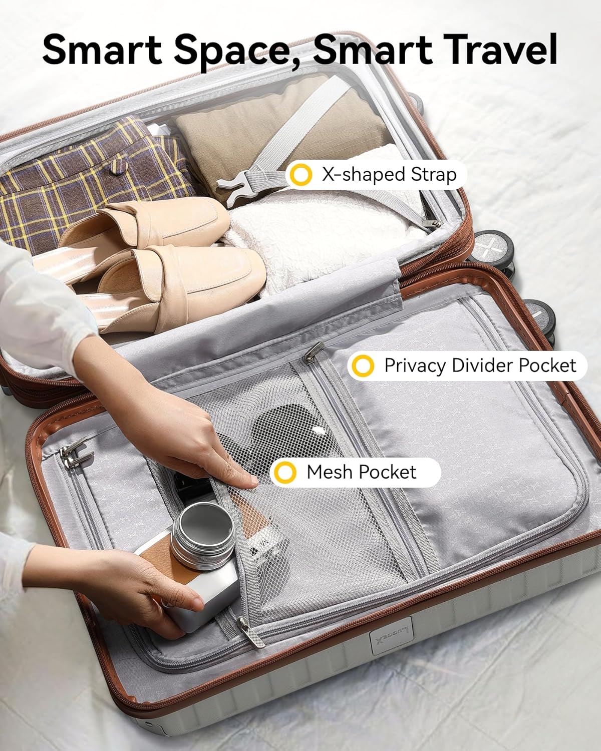Best Expandable Aluminum Carry-On Luggage - Durable Lightweight Travel Design