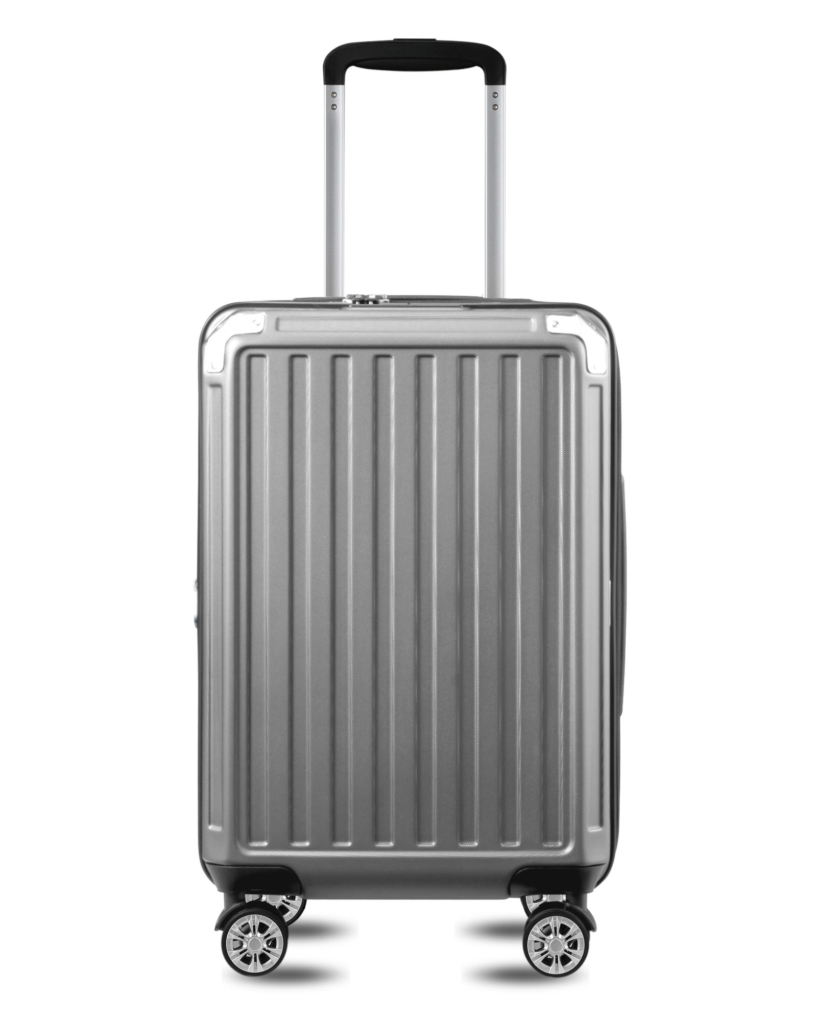 Stylish Aluminum Carry-On Luggage - Premium Quality Fashionable Travel Essentials for Modern Jet-Setters
#color_matte-silver