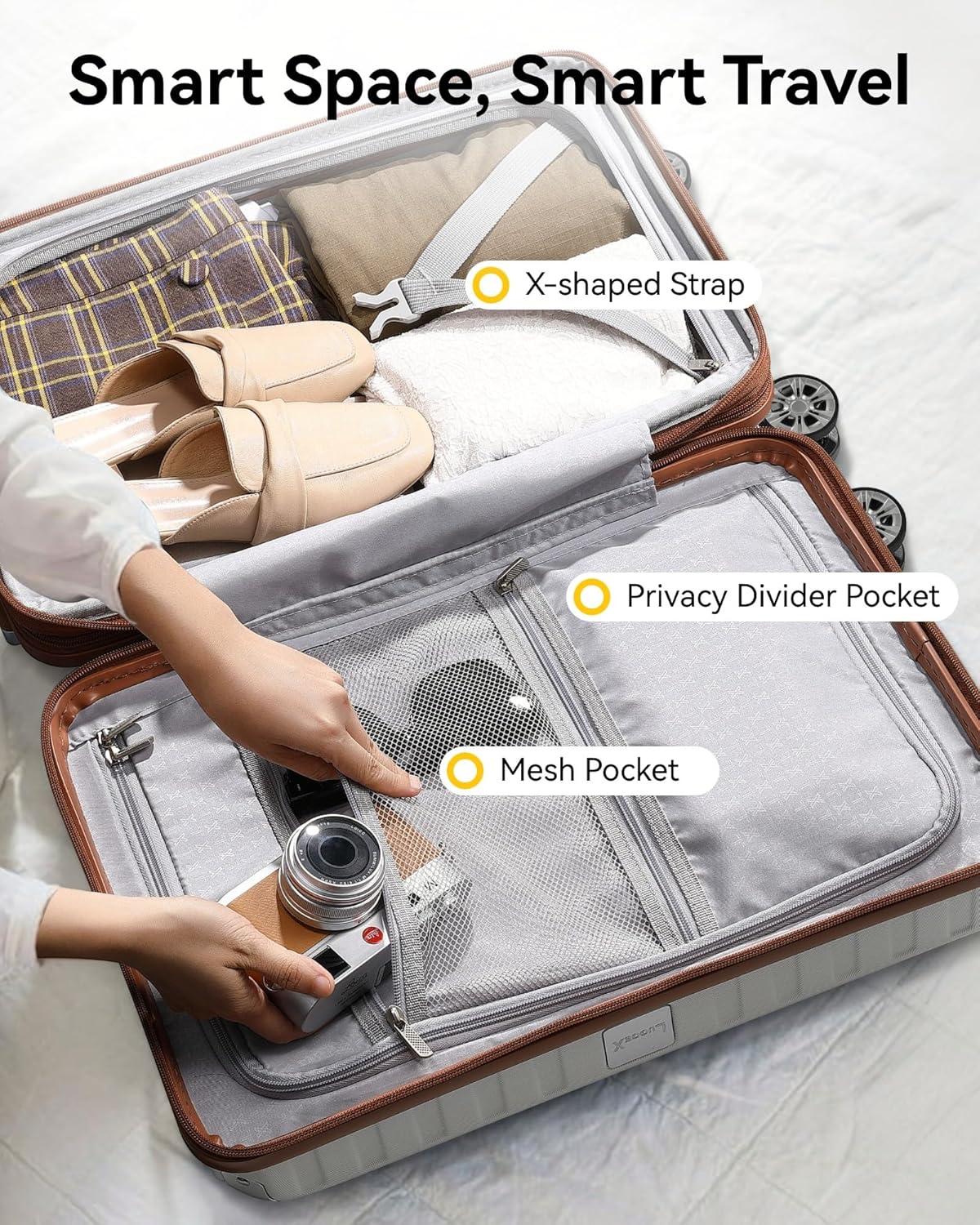 Best Expandable Aluminum Carry-On Luggage - Durable Lightweight Travel Design