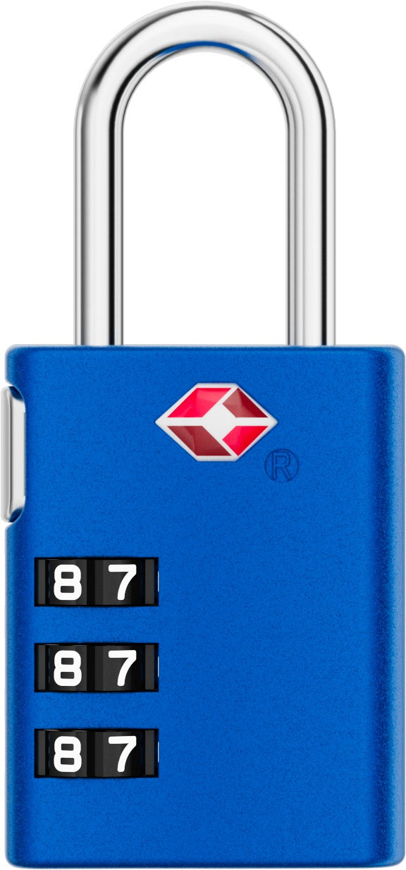 LUGGEX TSA Approved Keyless Luggage Locks | 4-Digit Combination, 4 Packs
