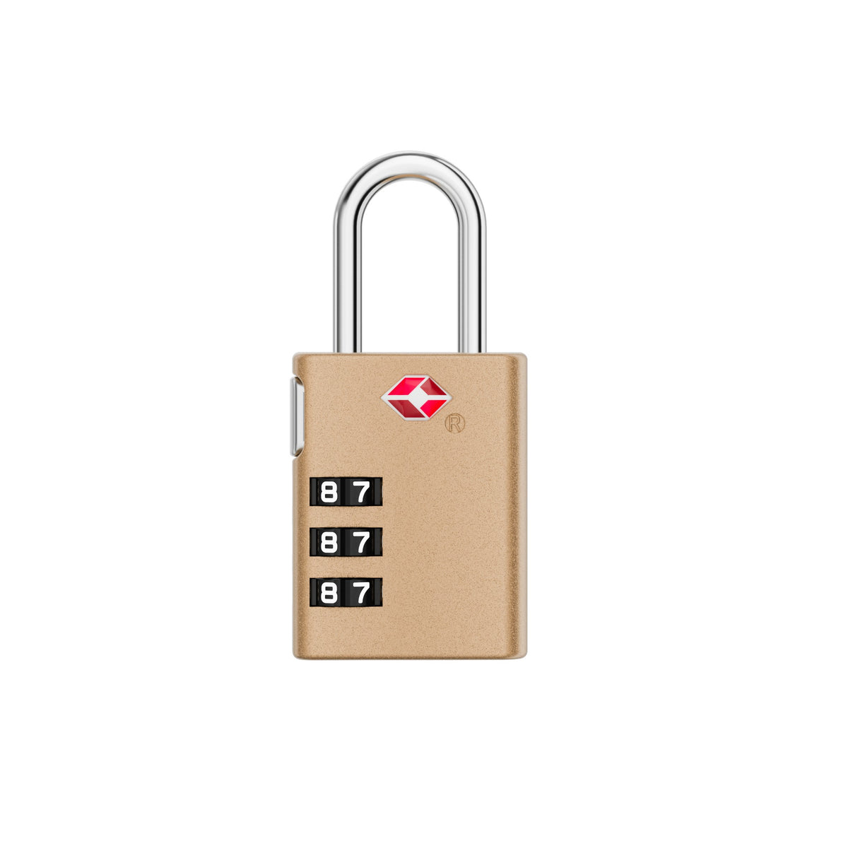 LUGGEX TSA Approved Keyless Luggage Locks | 4-Digit Combination, 4 Packs