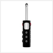 LUGGEX TSA Approved Keyless Luggage Locks | 4-Digit Combination, 4 Packs