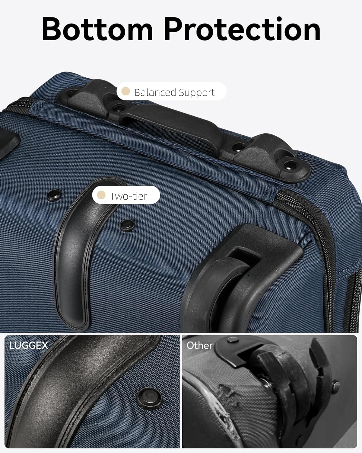 Compact Underseat Carry-On Luggage with Smooth-Spinning Wheels, FAA-Approved Dimensions for Airline Cabin Storage, Durable Wheeled Underseater Bag