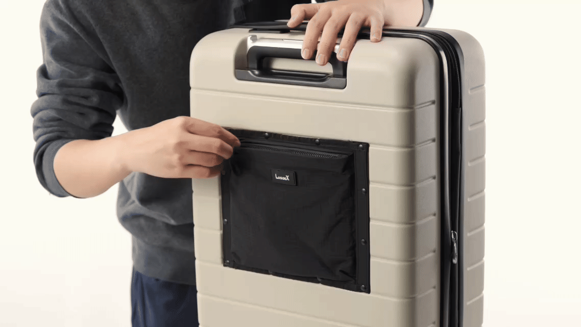 HUP3 Carry-On Handy Pouch: Secure passport organizer with boarding pass storage, ideal for airport travel essentials and easy access during flights.