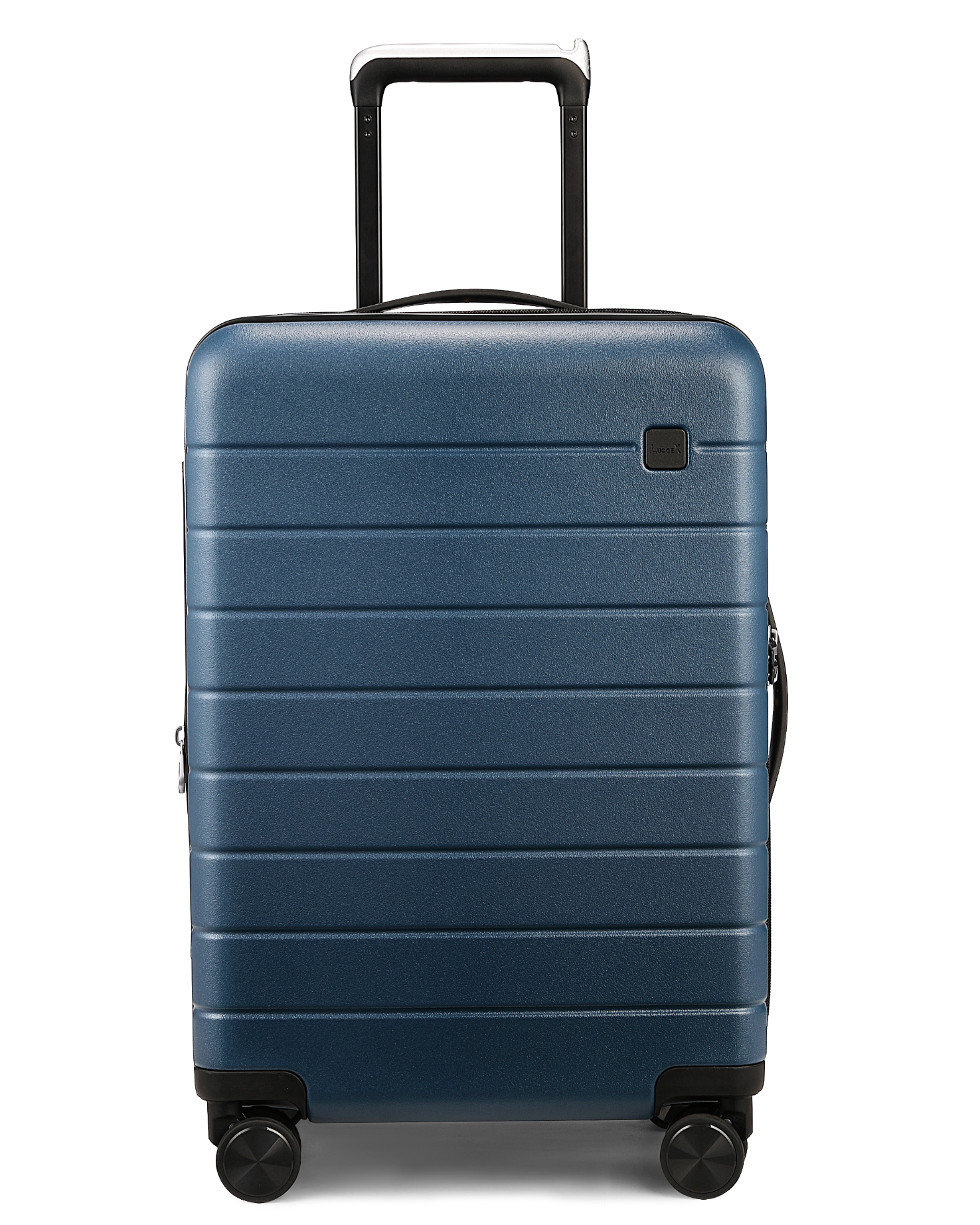 HUP3 Sand Dune Carry-On Luggage: 100% Polycarbonate Hard nautical blue, Durable & Lightweight Air Travel Spinner Bag with TSA Lock