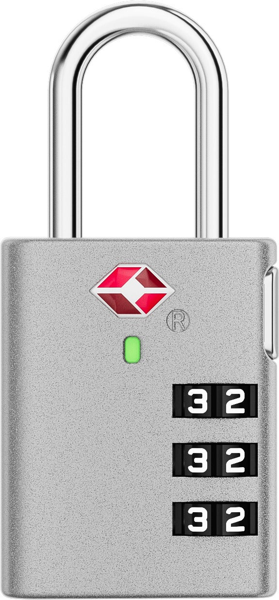 LUGGEX TSA Approved Keyless Luggage Locks | 4-Digit Combination, 4 Packs