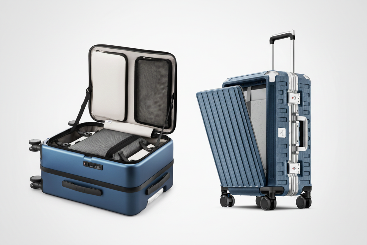 Front Opening vs. Top Opening Luggage: Which Packing System Is Best?