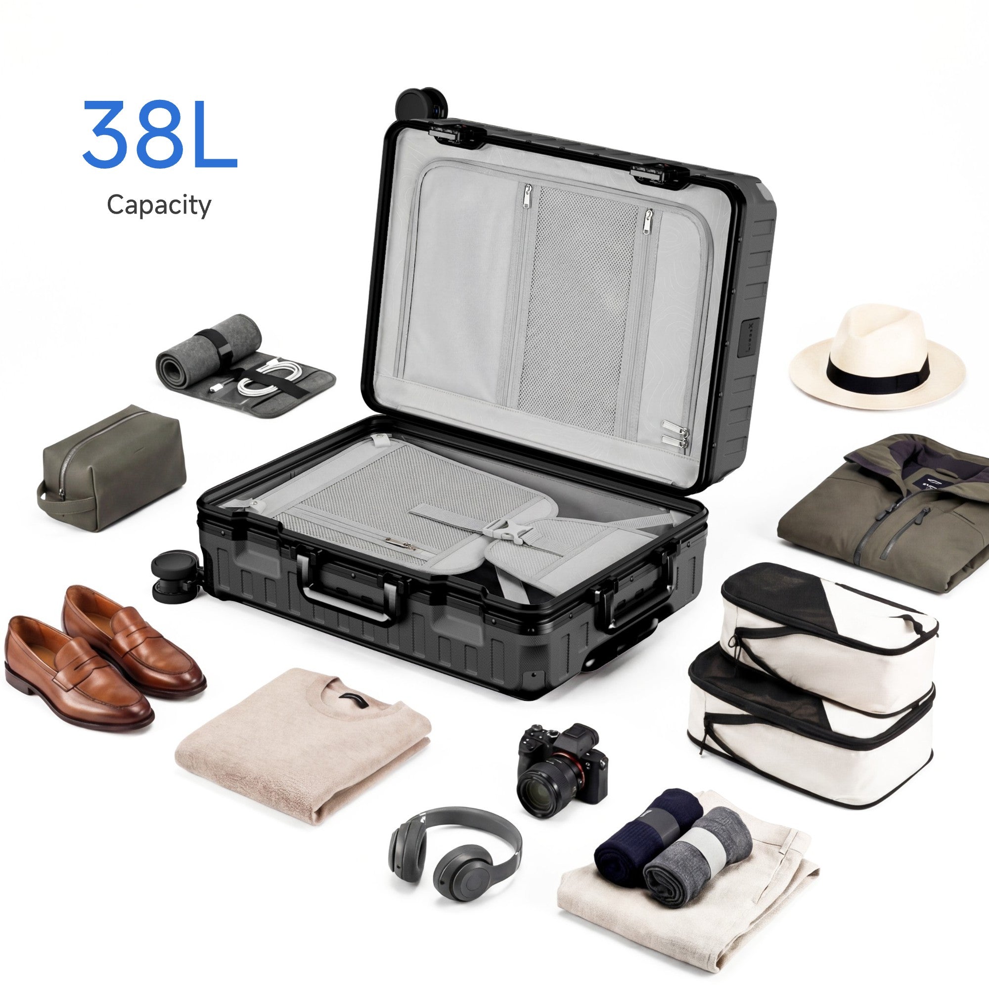 ZX Bigger Carry-On: Zipperless 21 Inch | LUGGEX