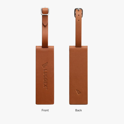Full Grain Leather Luggage Tag – LUGGEX