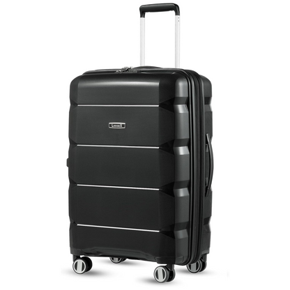 LUGGEX Lightweight Carry-On | Expandable Luggage with Spinner Wheels (24 Inch)