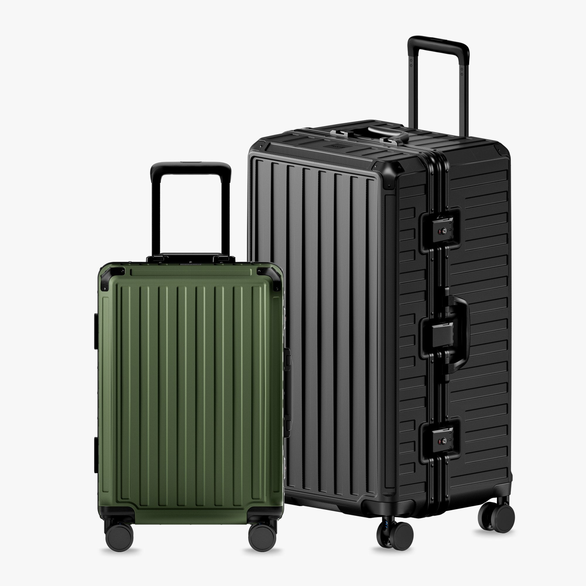 LUGGEX ZX Ultimate Set | 2-Piece Zipperless Luggage (21