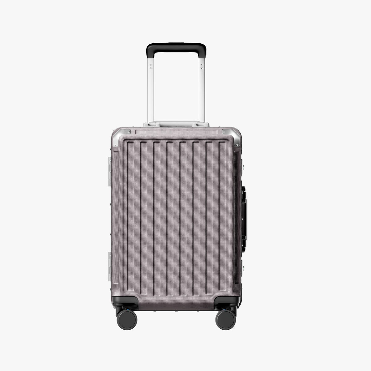 LUGGEX aluminum frame luggage suitcase set, 20-inch carry-on and 28-inch checked luggage with TSA lock and spinner wheels

