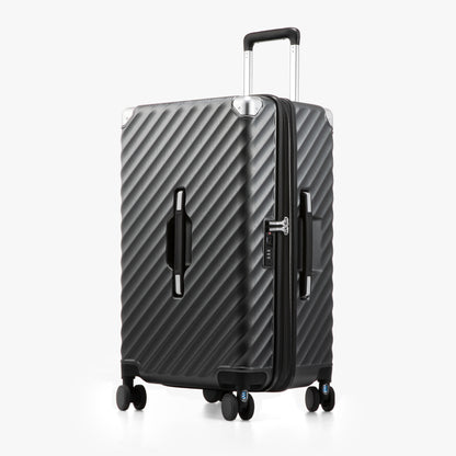 Luggex Adventure-Proof Trunk | Deep Capacity & Expandable Design(24 Inch) 24-Inch Black 20in_1x_01b66d31-0f61-44ca-87b9-edab1b55adc3