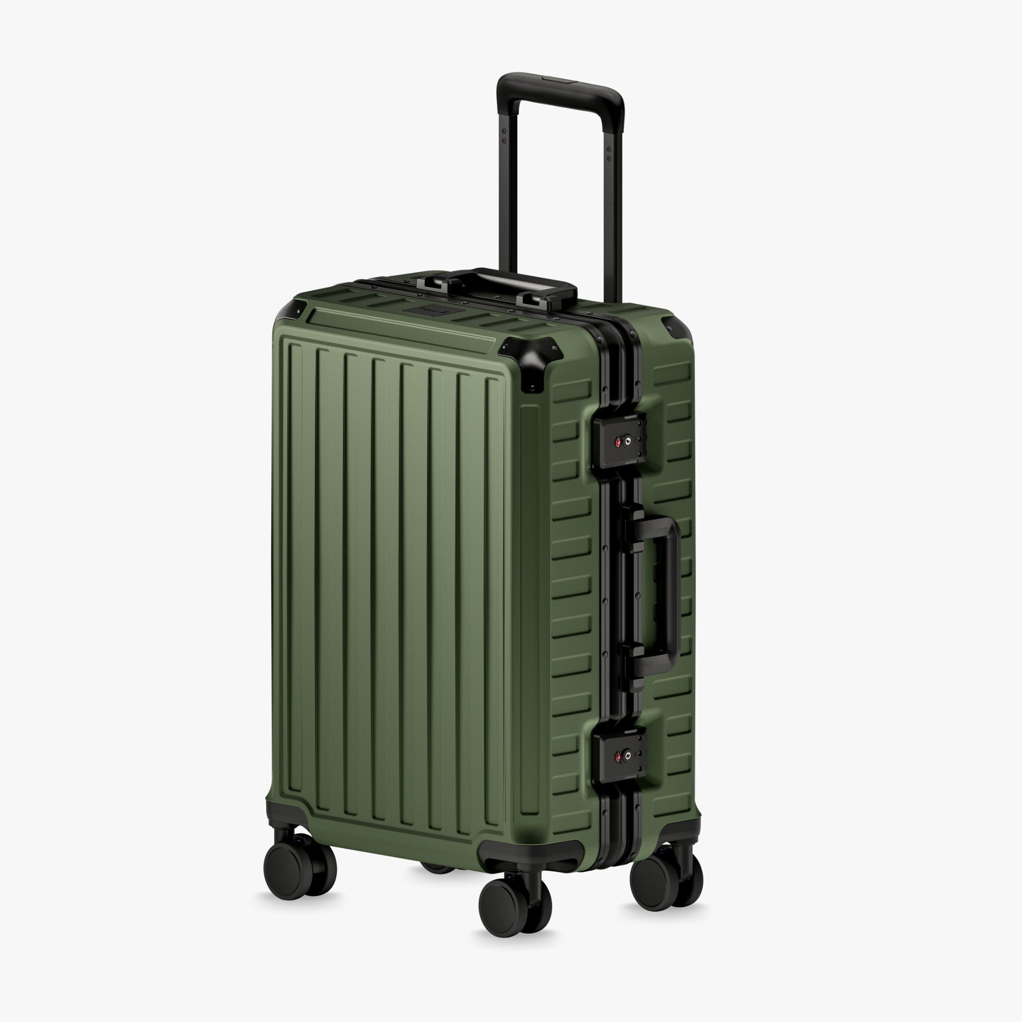 ZX Bigger Carry-on 21'' & Packing Cube Set | Zipperless Aluminum Frame, TSA Lock） 21in_1x-2