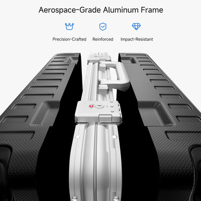 ZX Family Set | 3-Piece Zipperless Aluminum Frame Luggage (20'' + 24'' + 28'')