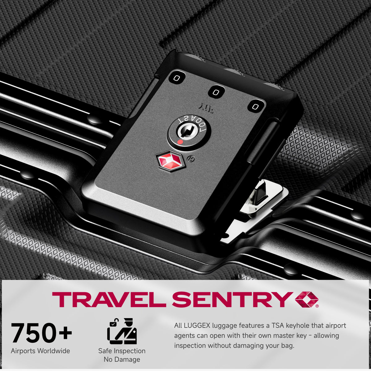 Built with reinforced lock housings that resist bumps and drops, keeping your belongings secure—even during rough handling. #color_black