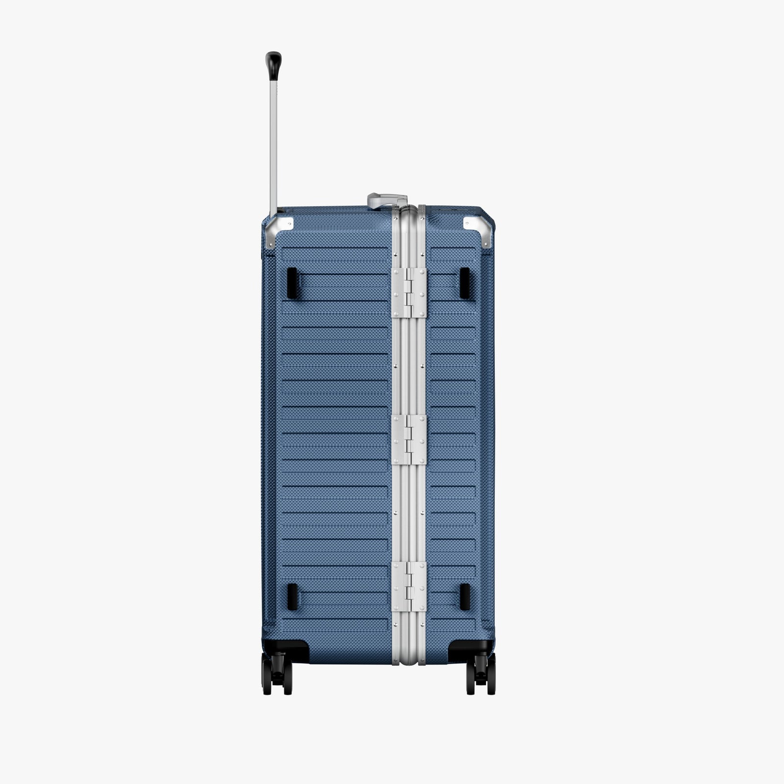 100% polycarbonate hard shell, and reinforced aluminum frame for durable protection and long-term travel use. 