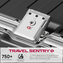 Built with reinforced lock housings that resist bumps and drops, keeping your belongings secure—even during rough handling. 
