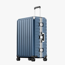 100% polycarbonate hard shell, and reinforced aluminum frame for durable protection and long-term travel use. 