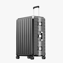 100% polycarbonate hard shell, and reinforced aluminum frame for durable protection and long-term travel use. 