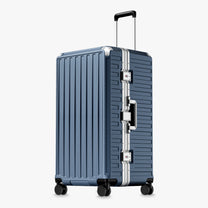 100% polycarbonate hard shell, and reinforced aluminum frame for durable protection and long-term travel use. 