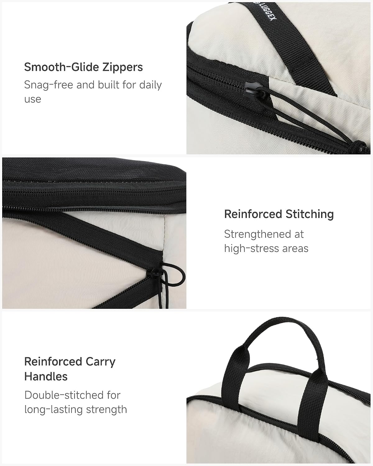 Compression Packing Cubes 6-Pack Core Accessories #color_black