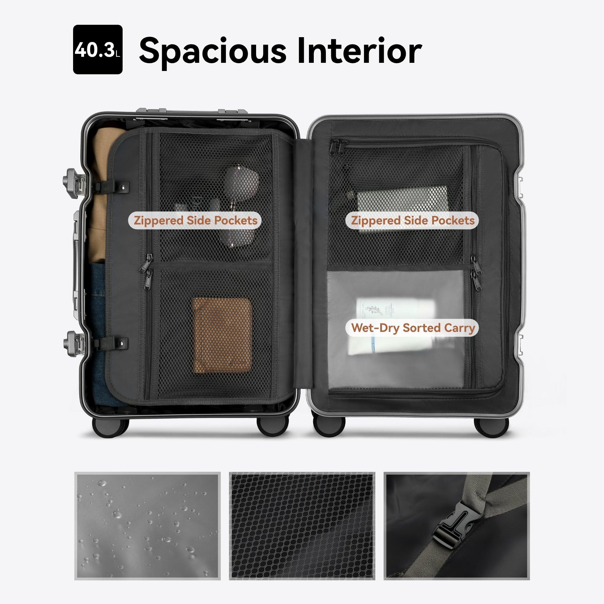 LUGGEX Aluminum Carry-On | Vintage Meets Tech, Zipperless & USB Charging Zipperless AV-GT20-_-3_2x_b790ed77-e126-4c46-900b-674d0f4f69d6
