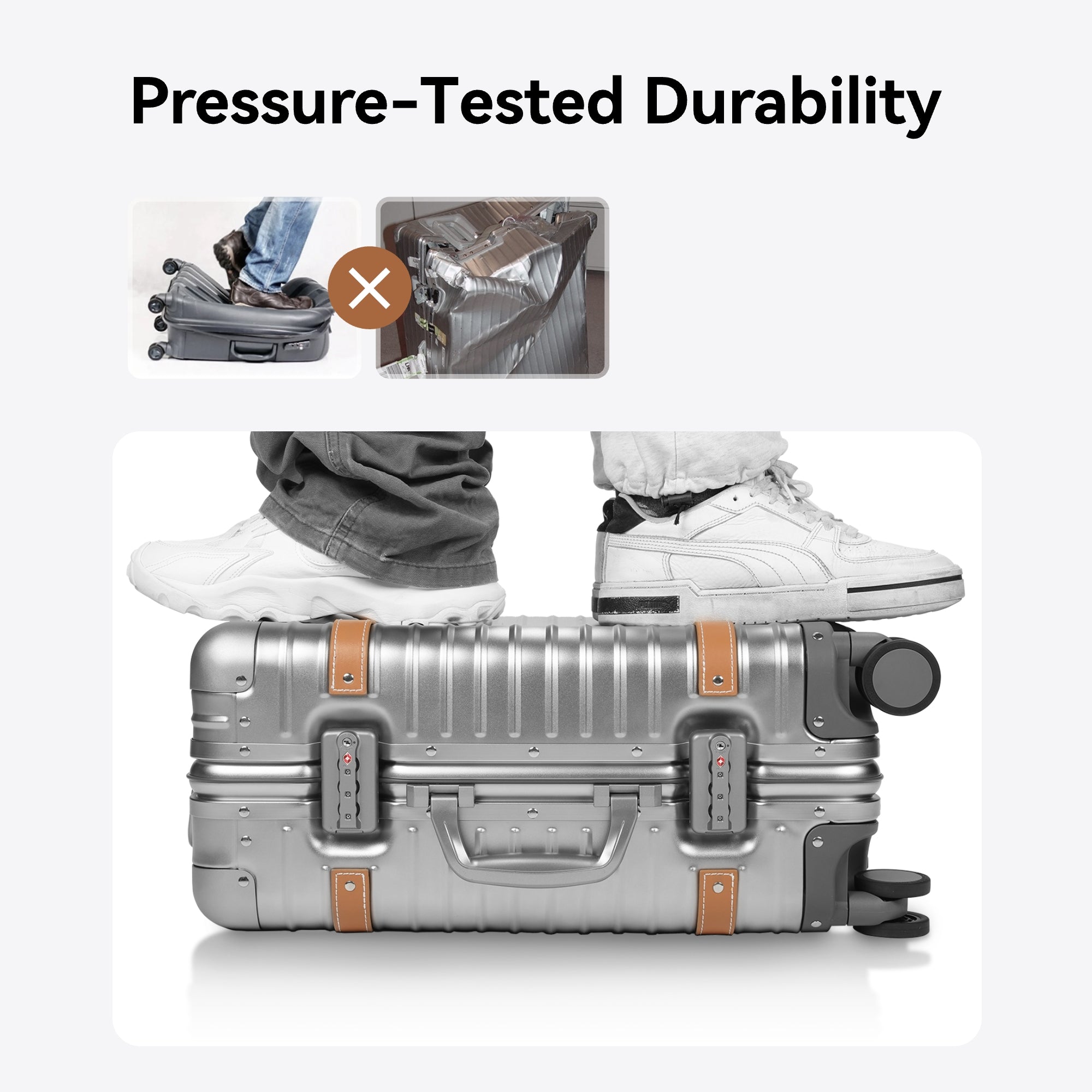 LUGGEX Aluminum Carry-On | Vintage Meets Tech, Zipperless & USB Charging Zipperless AV-GT20-_-4_2x_295c8a6f-de66-456c-84a1-f3f0f1dbecc9