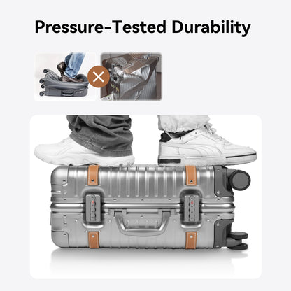 LUGGEX Aluminum Carry-On | Vintage Meets Tech, Zipperless & USB Charging Zipperless AV-GT20-_-4_2x_295c8a6f-de66-456c-84a1-f3f0f1dbecc9