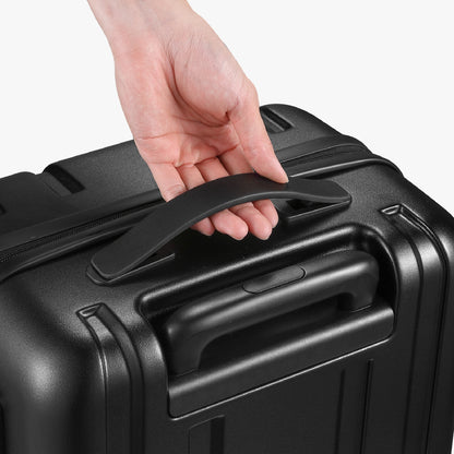 Luggex L2 Lite | Carry On Luggage | 20 Inch Black EX-L2__1x-2_8e6d88d0-0365-4ce3-96c1-cada4c19614c