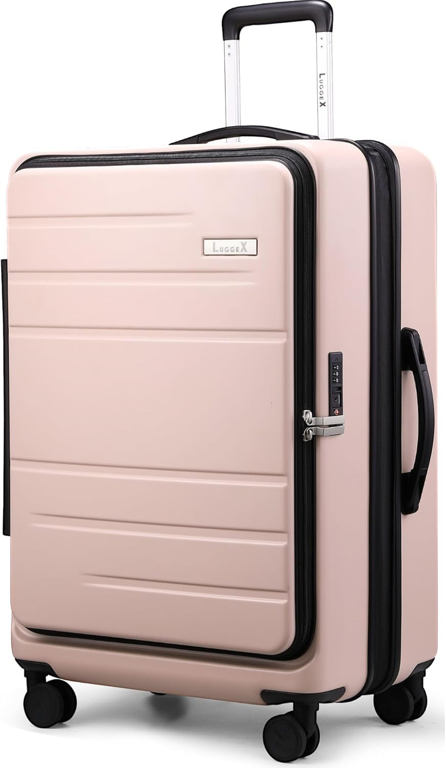 LUGGEX Expandable Luggage Set | with Laptop & USB Port (20/28)