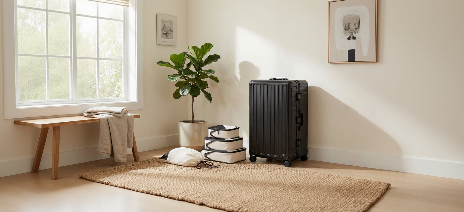 ろこ ZX Ultimate Set | Zipperless Aluminum Frame, TSA Lock (21'' / 30