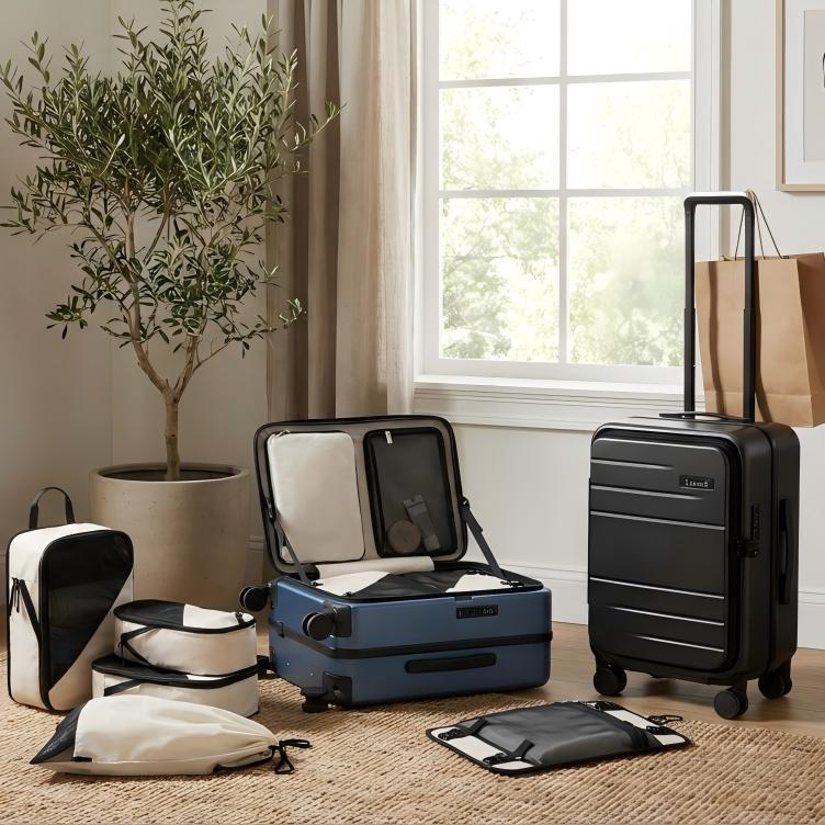 差评下架产品FX | Bigger Carry-On 21" Top Open & Aluminum Frame & Built for Bulky Items Blue Generated_Image_January_16_2026_-_5_30PM