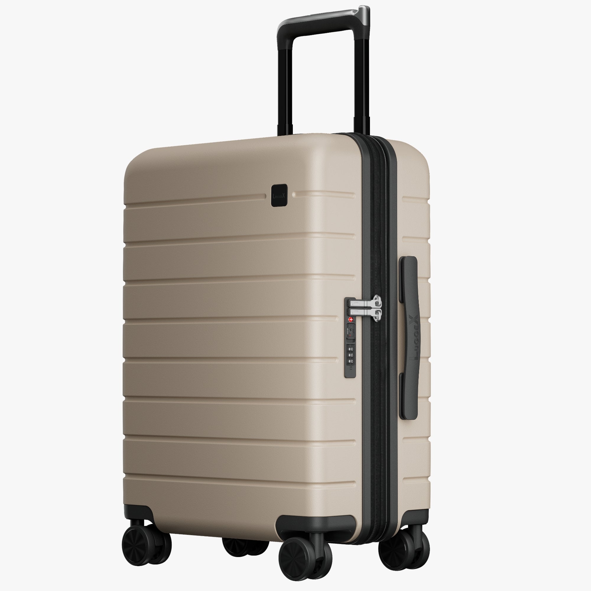 Luggex HUP3 Core | New Carry On With DiHook, Back Pocket