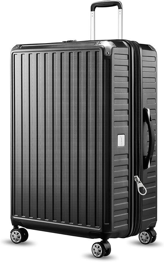 LUGGEX Expandable Check-In |  Durability, PC Hard Shell & 360° Spinner Wheels (28 Inch)