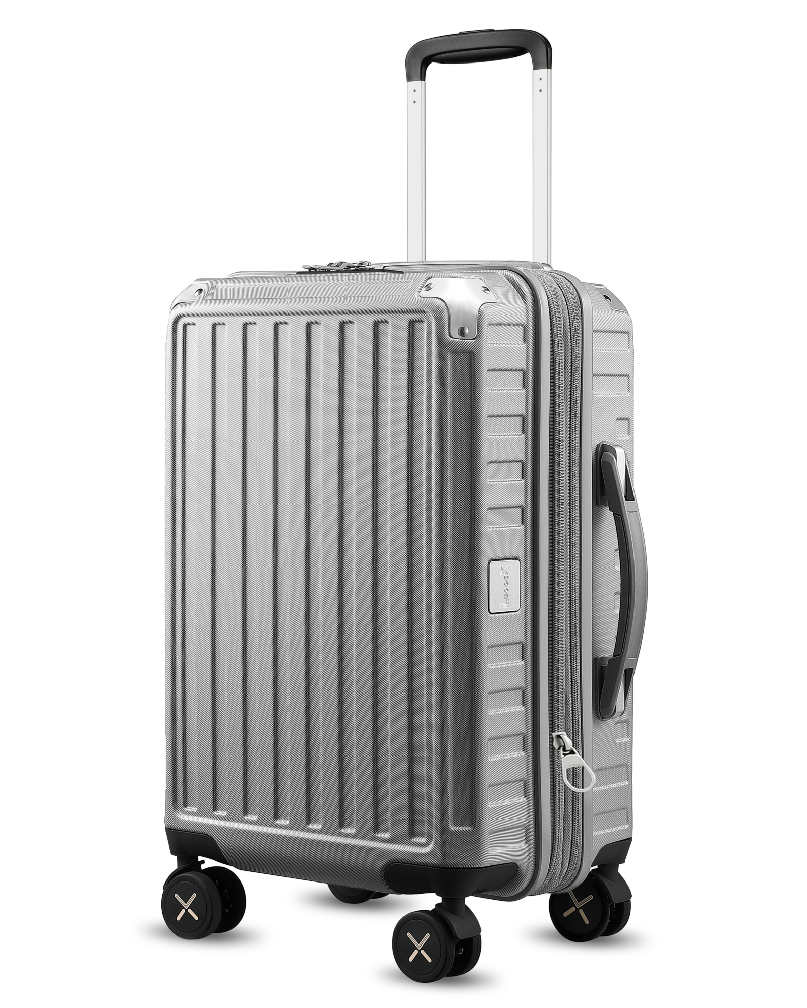 Stylish Aluminum Carry-On Luggage - Premium Quality Fashionable Travel Essentials for Modern Jet-Setters
#color_matte-silver