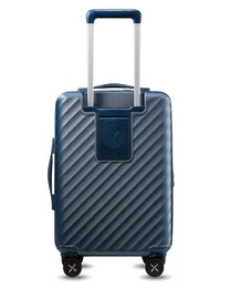 Lightweight carry-on luggage with 360° spinner wheels, TSA-approved lock, and durable polycarbonate shell for airline-compliant travel.

