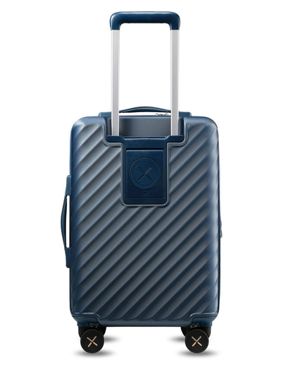 Lightweight carry-on luggage with 360° spinner wheels, TSA-approved lock, and durable polycarbonate shell for airline-compliant travel.
