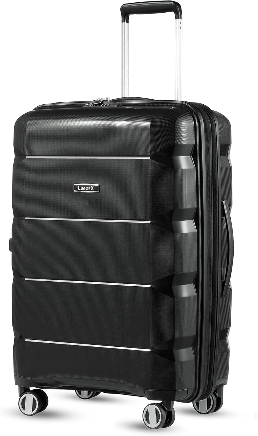 LUGGEX Lightweight Carry-On | Expandable Luggage with Spinner Wheels (24 Inch)
