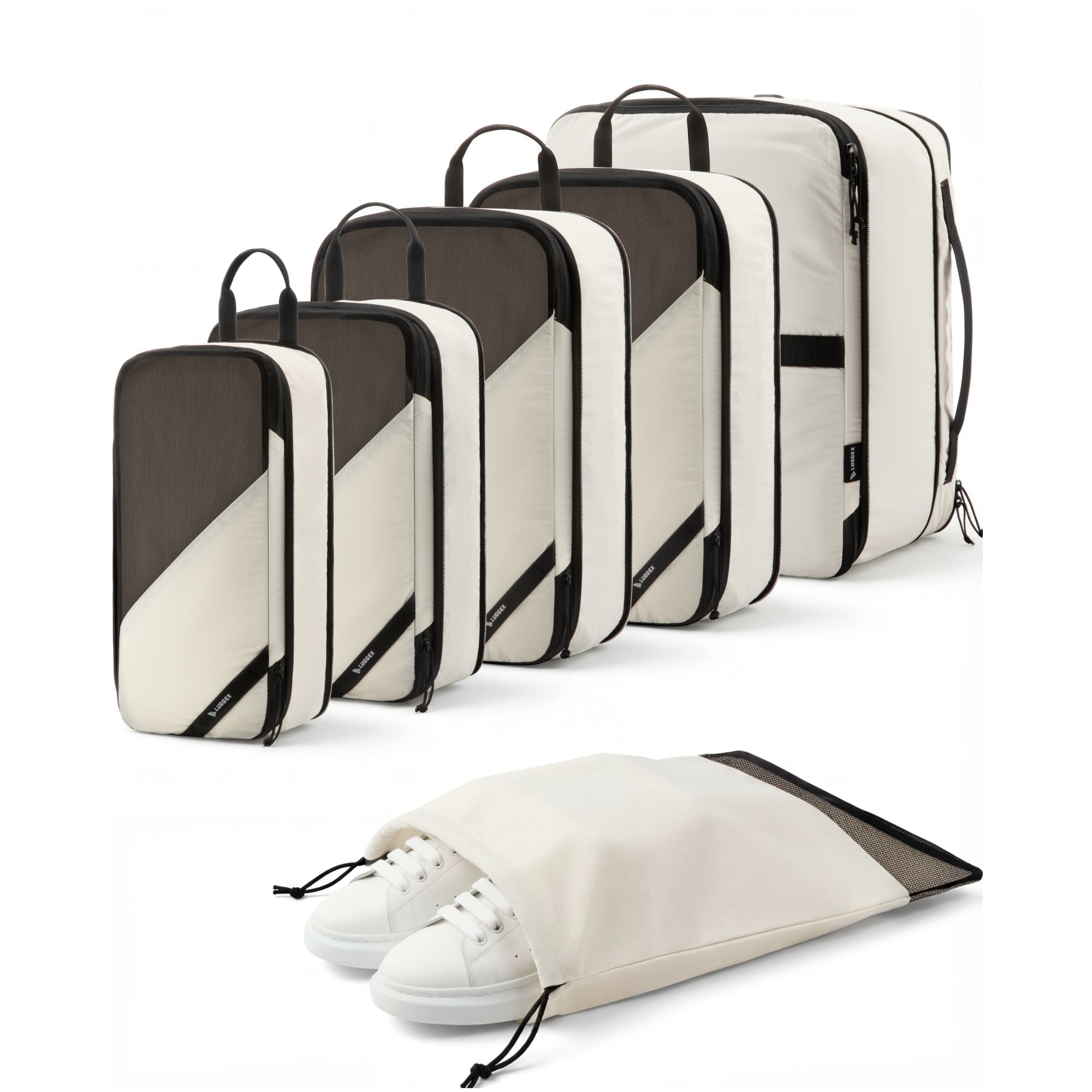 Compressible Packing Cubes (6 Pack) POX_6-piece_compression_packing_cube_set