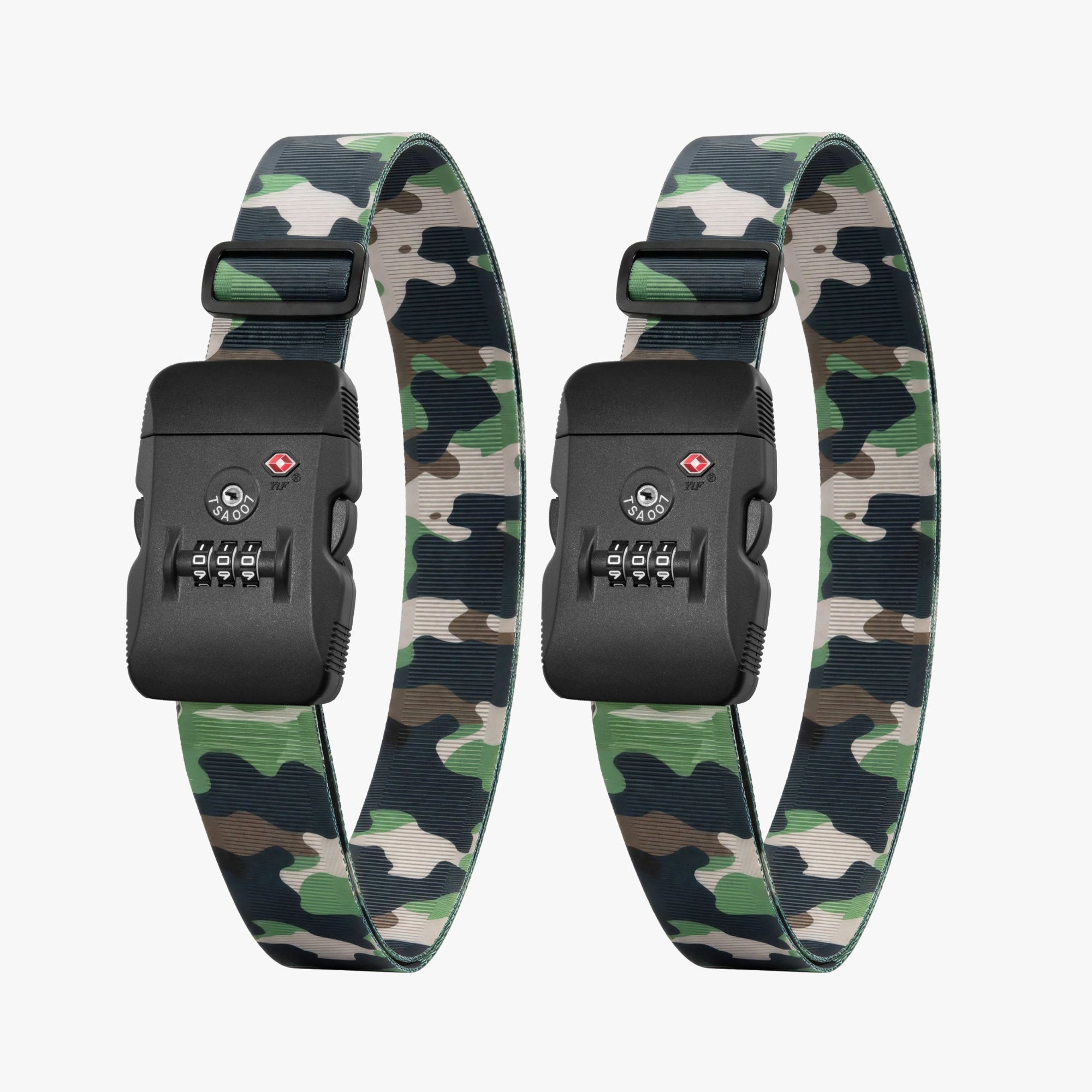 TSA Approved Luggage Straps 2-Pack | Heavy-Duty Security for ZX
