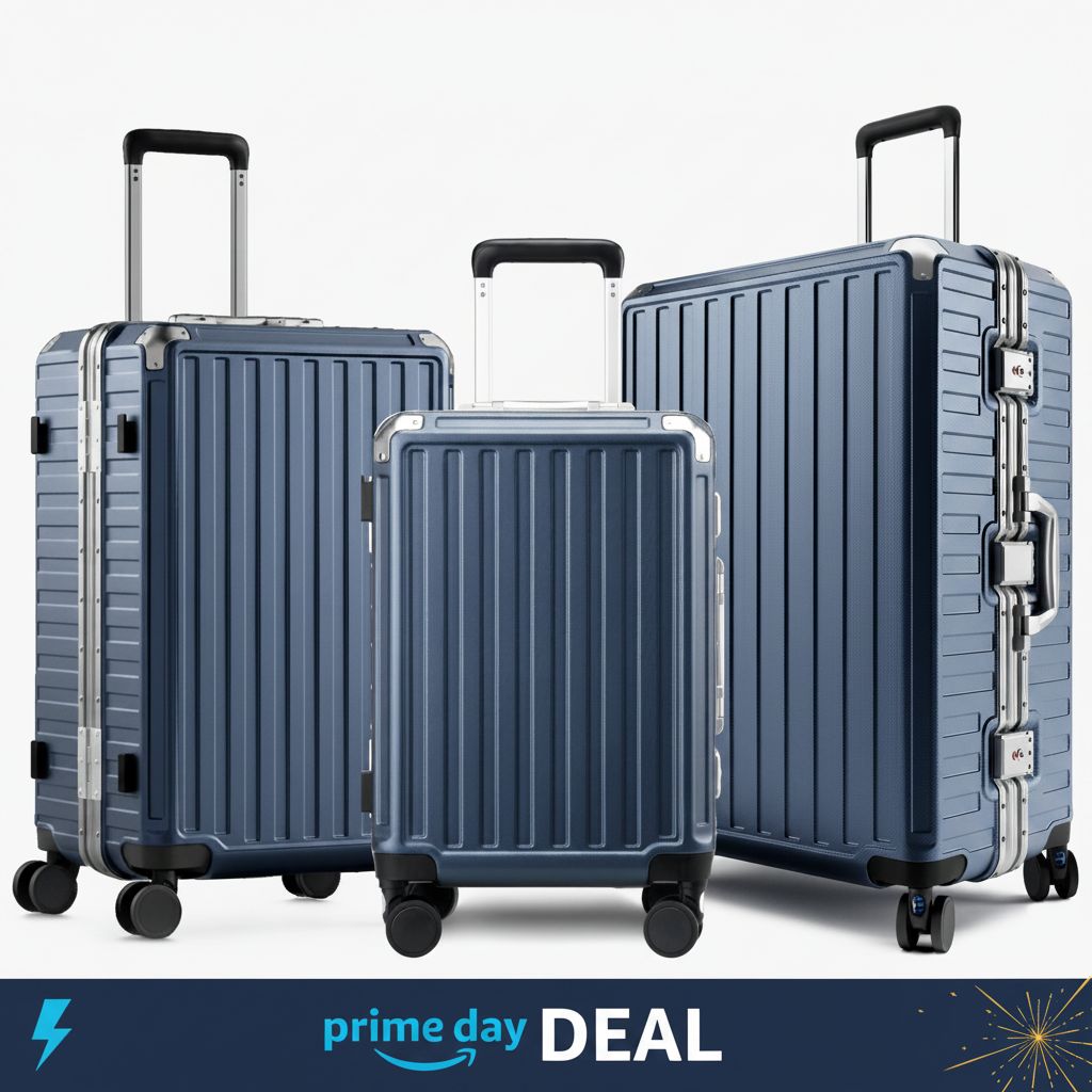 100% polycarbonate hard shell, and reinforced aluminum frame for durable protection and long-term travel use. #LUGGEX  aluminum-frame zipperless luggage set with 100% polycarbonate hard shell, TSA-approved locks, and smooth spinner wheels for durable, secure travel.

#color_blue #show