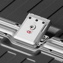 Built with reinforced lock housings that resist bumps and drops, keeping your belongings secure—even during rough handling. #show #color_charcoal