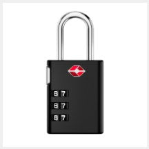 LUGGEX TSA Approved Keyless Luggage Locks | 4-Digit Combination, 4 Packs