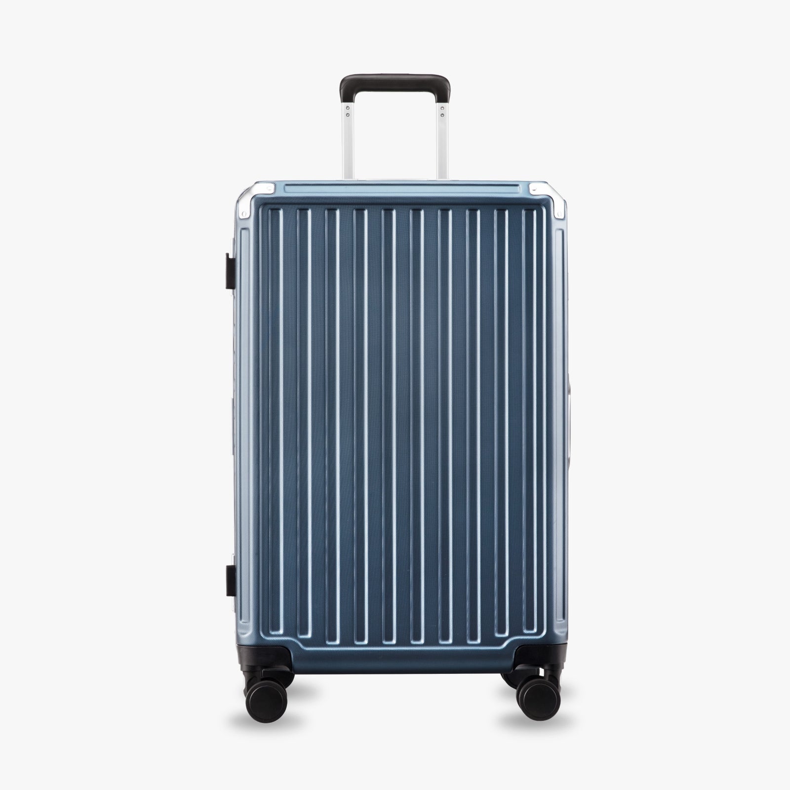 LUGGEX aluminum frame luggage suitcase set, 20-inch carry-on and 28-inch checked luggage with TSA lock and spinner wheel. 