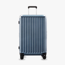 LUGGEX aluminum frame luggage suitcase set, 20-inch carry-on and 28-inch checked luggage with TSA lock and spinner wheel. 