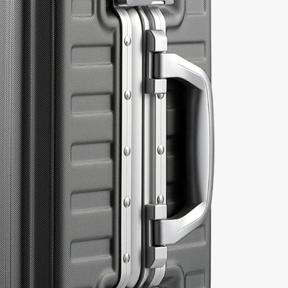 LUGGEX check-in luggage suitcase with Comfort Grip side handle and smooth rebound design
